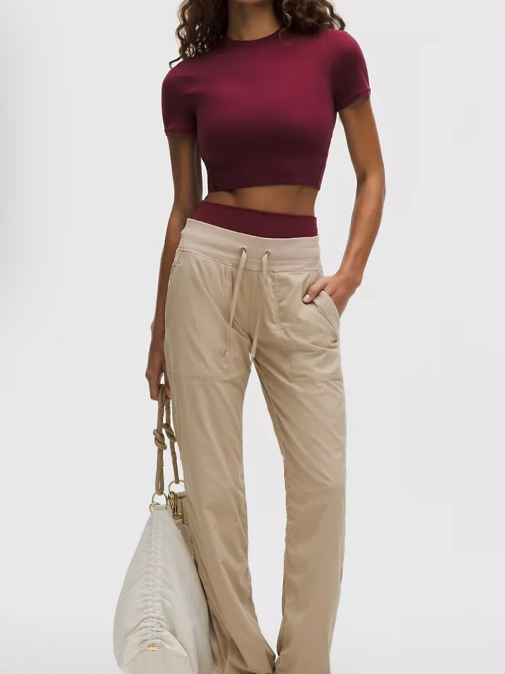 Lululemon Dance Studio Pants Women’s Size 14 Beige
